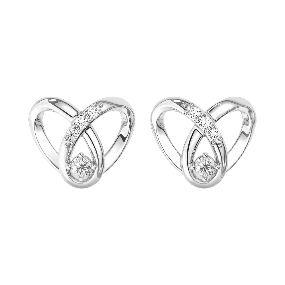 Đôi bông tai trái tim – IRBTKC 006