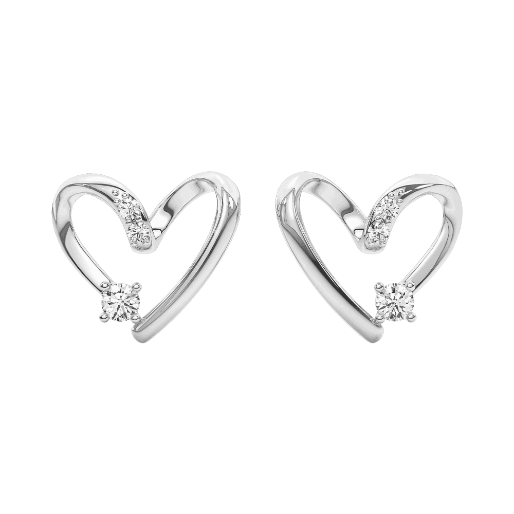 Đôi bông tai trái tim – IRBTKC 004