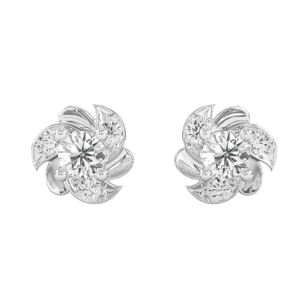 Đôi hoa tai kim cương – IRBTKC 020