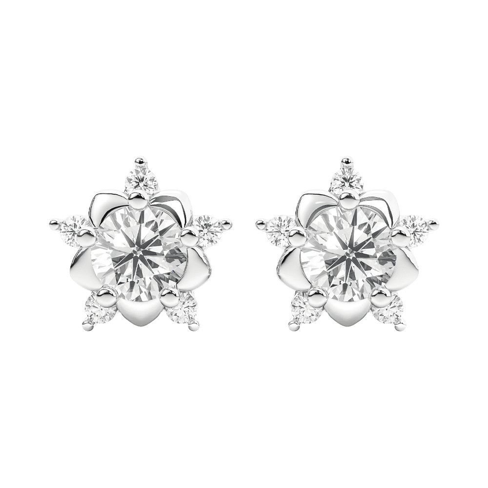 Đôi hoa tai kim cương – IRBTKC 019