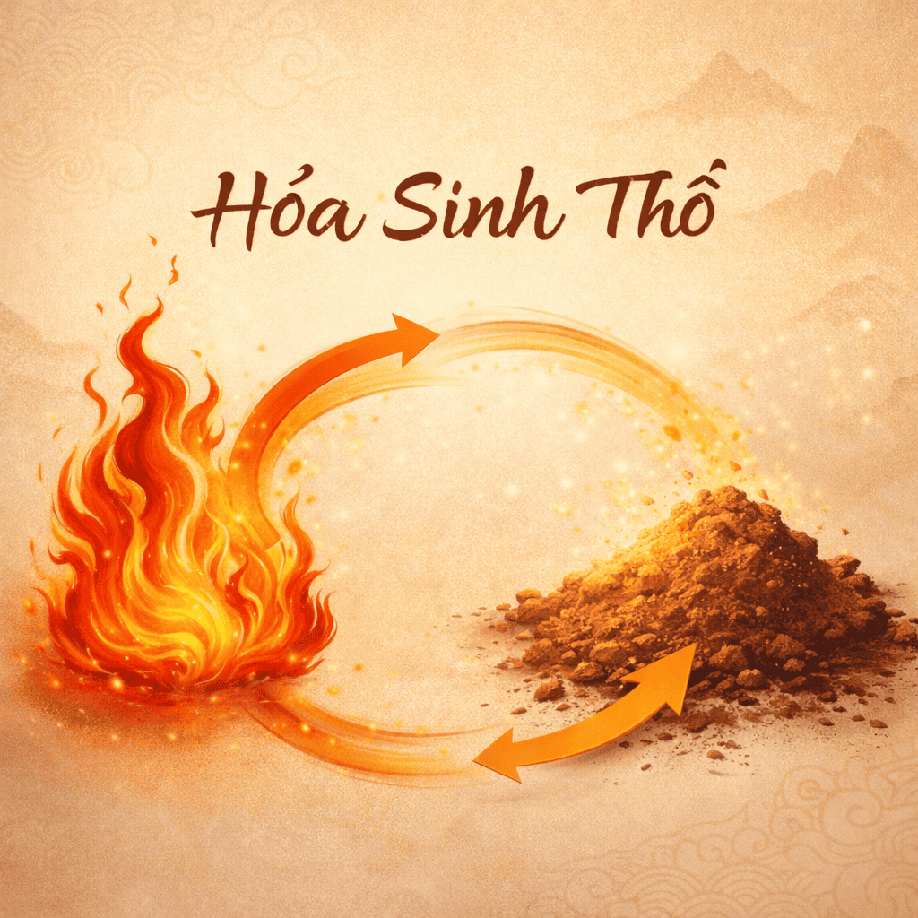 Năm 2026 năng lượng của mệnh Hỏa tương trợ cho mệnh Thổ
