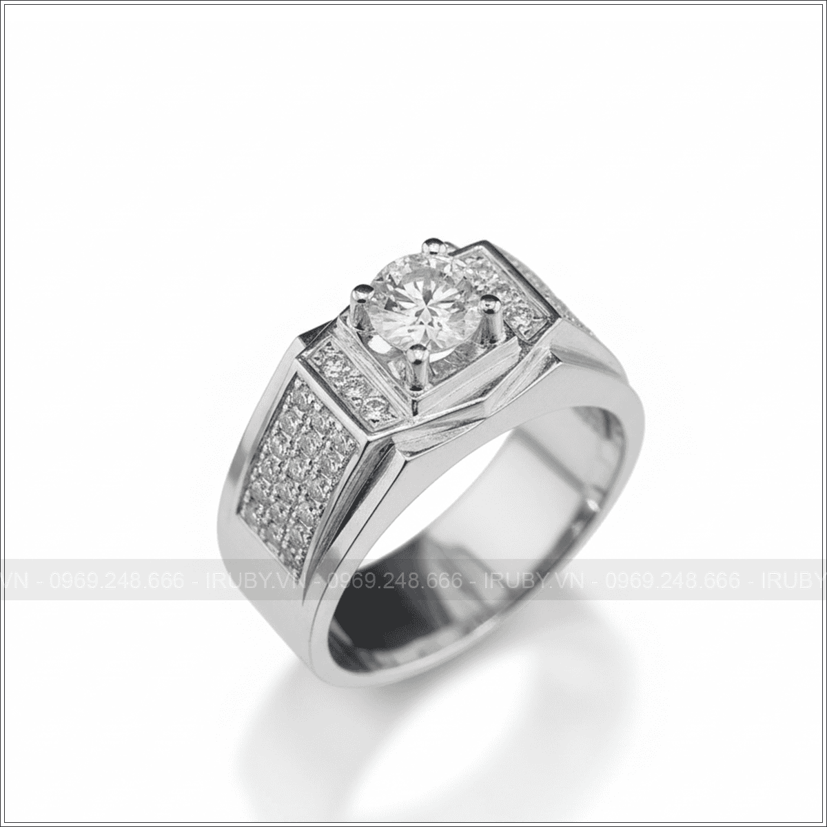 Nhẫn nam KC vàng 18k Luxury – IRNAKC 023