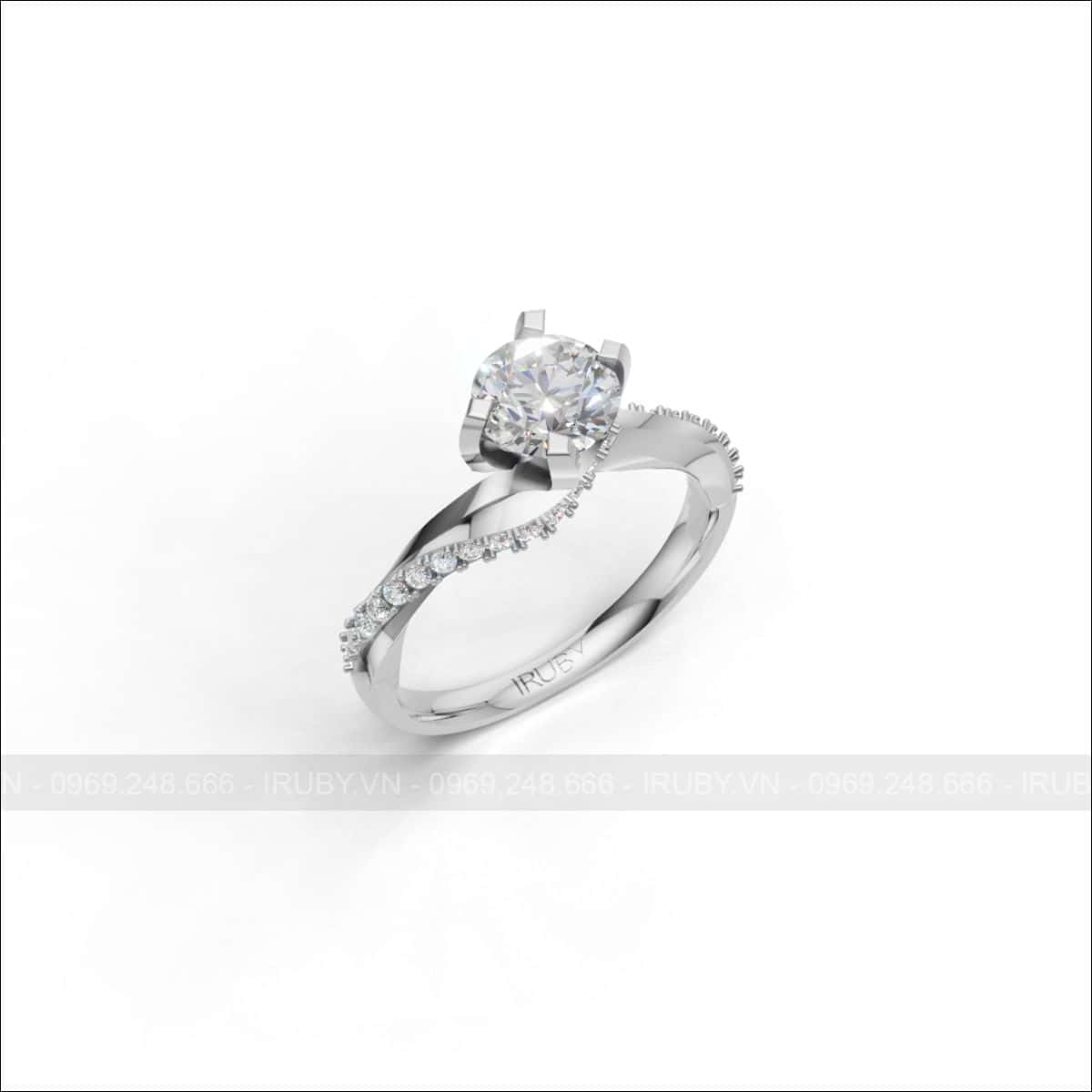 Nhẫn nữ KC 6,3ly xoắn – IRNUKC 131