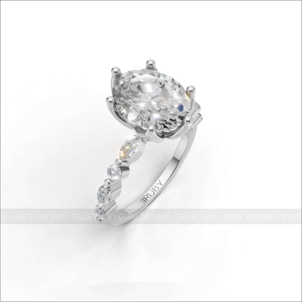 Nhẫn nữ KC Oval – IRNUKC 132
