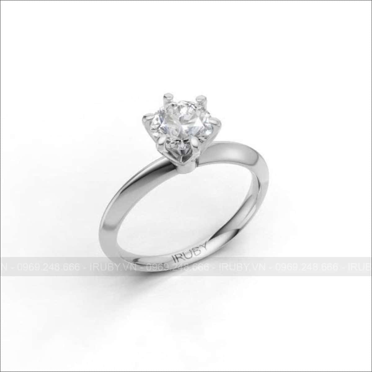 Nhẫn nữ Kc trơn 6,3ly thanh lịch tinh tế – IRNUKC 119