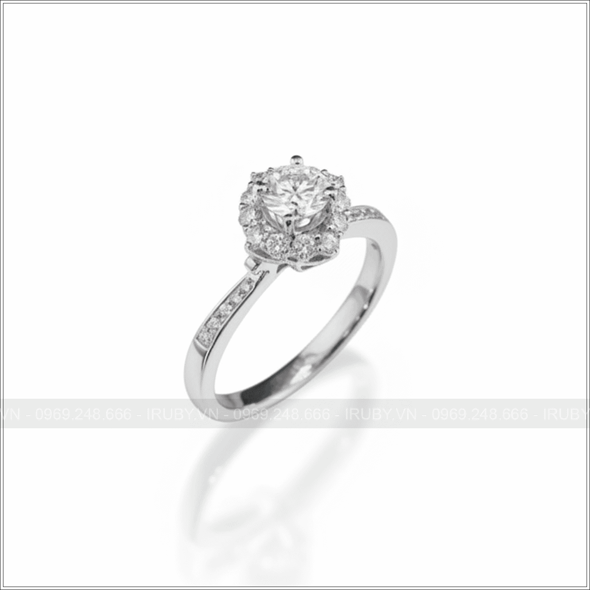 Nhẫn nữ KC vàng trắng – IRNUKC 115