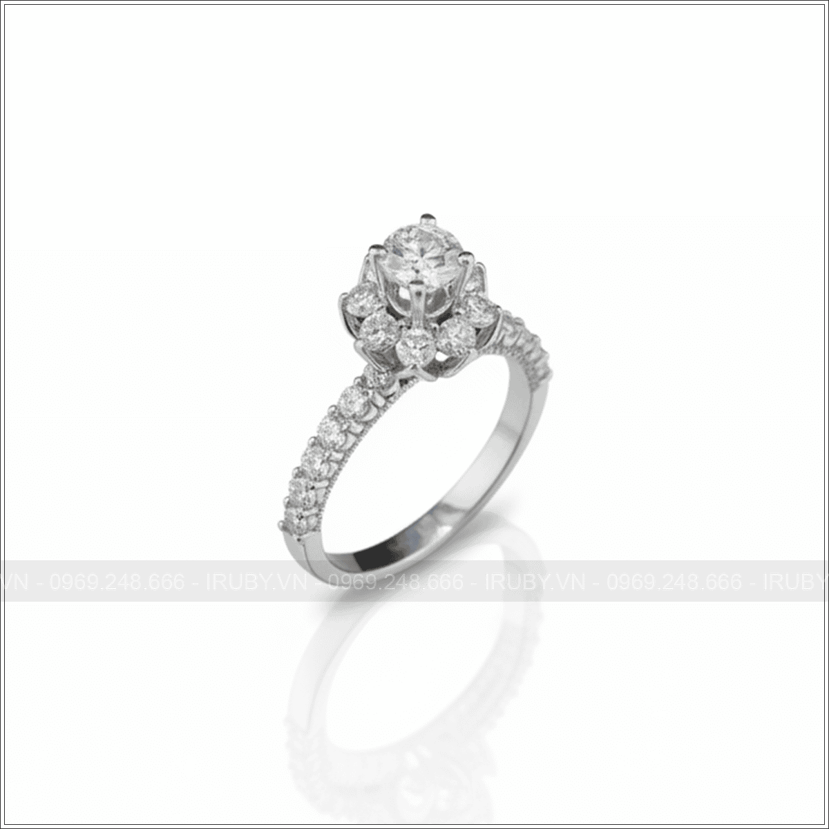 Nhẫn nữ KC vương miện vàng 18k – IRNUKC 114