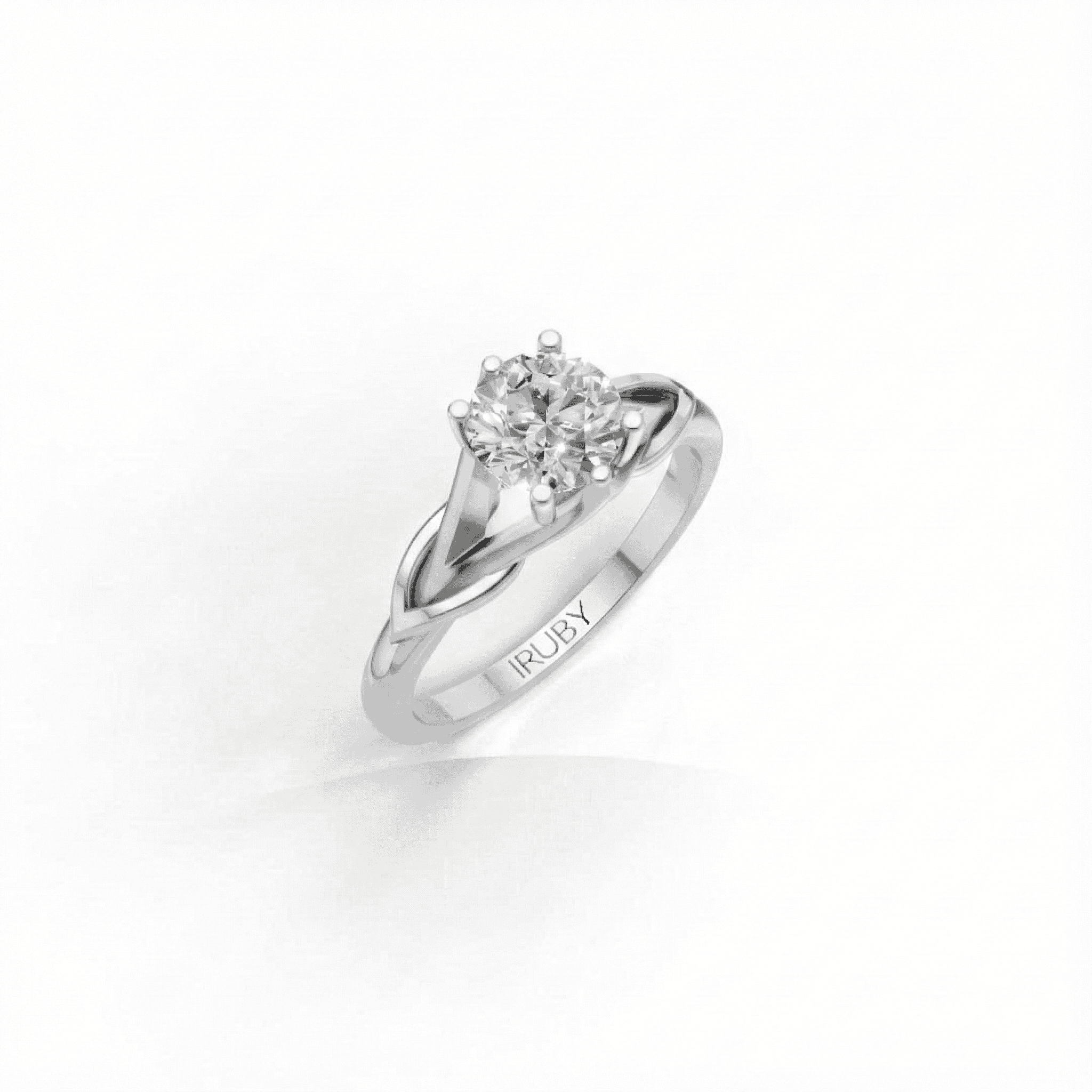 Nhẫn nữ Kim Cương 5,8ly đẹp tinh tế phong cách hiện đại - IRNUKC080