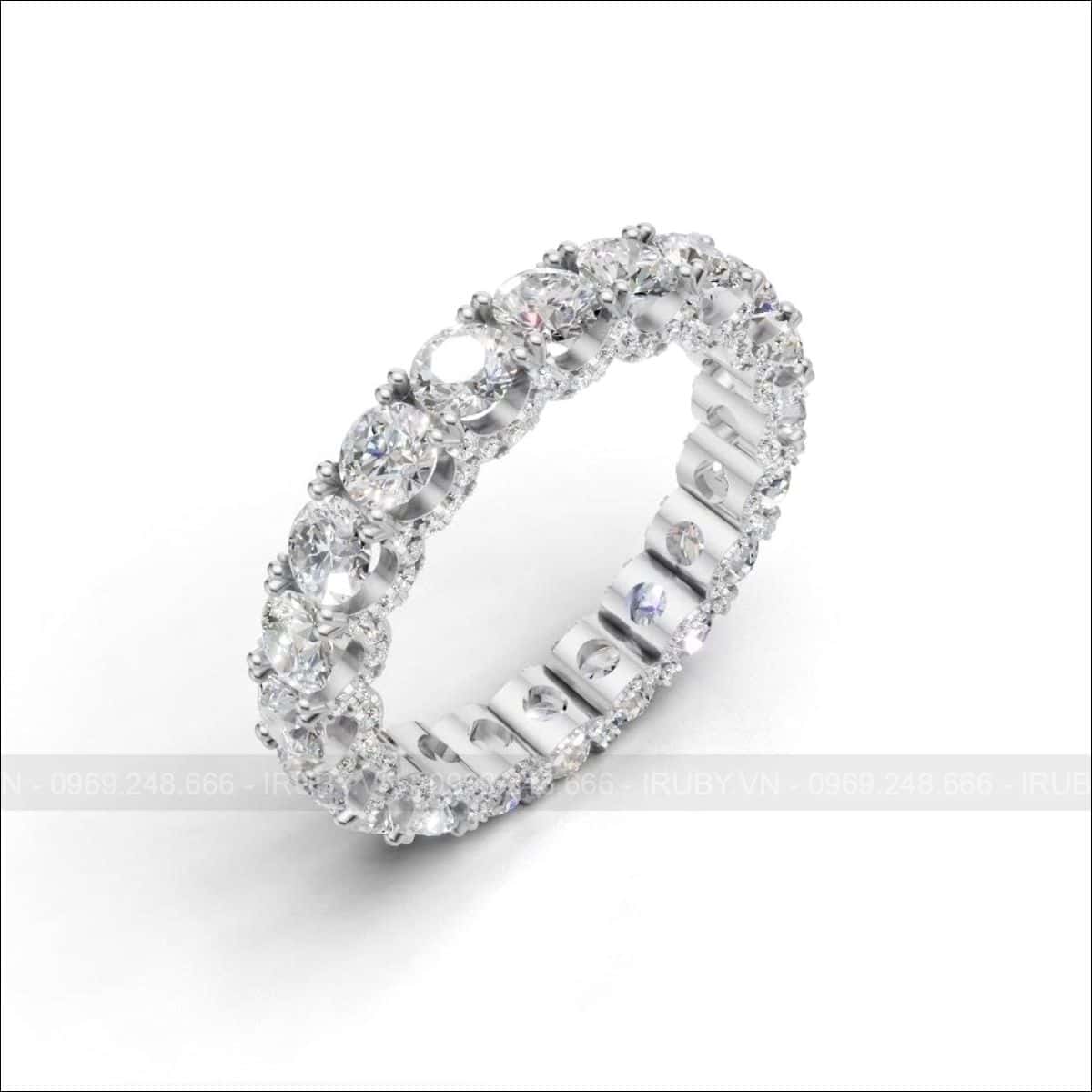 Nhẫn nữ KC full – IRNUKC 096