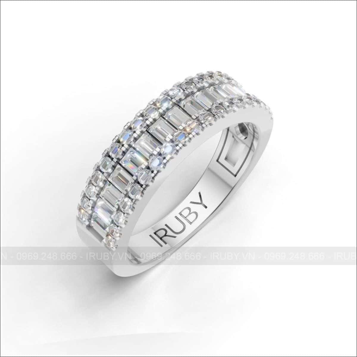 Nhẫn nữ KC Radiant Duo cao cấp – IRNUKC 103