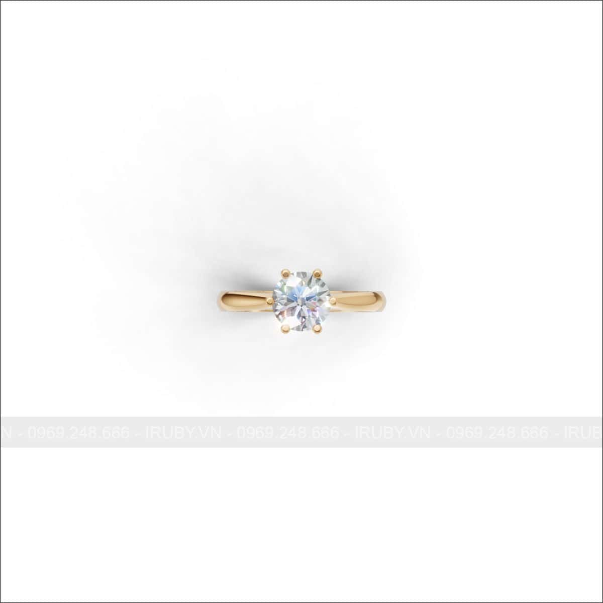 Nhẫn nữ Solitaire 6.3ly – IRNUKC 123