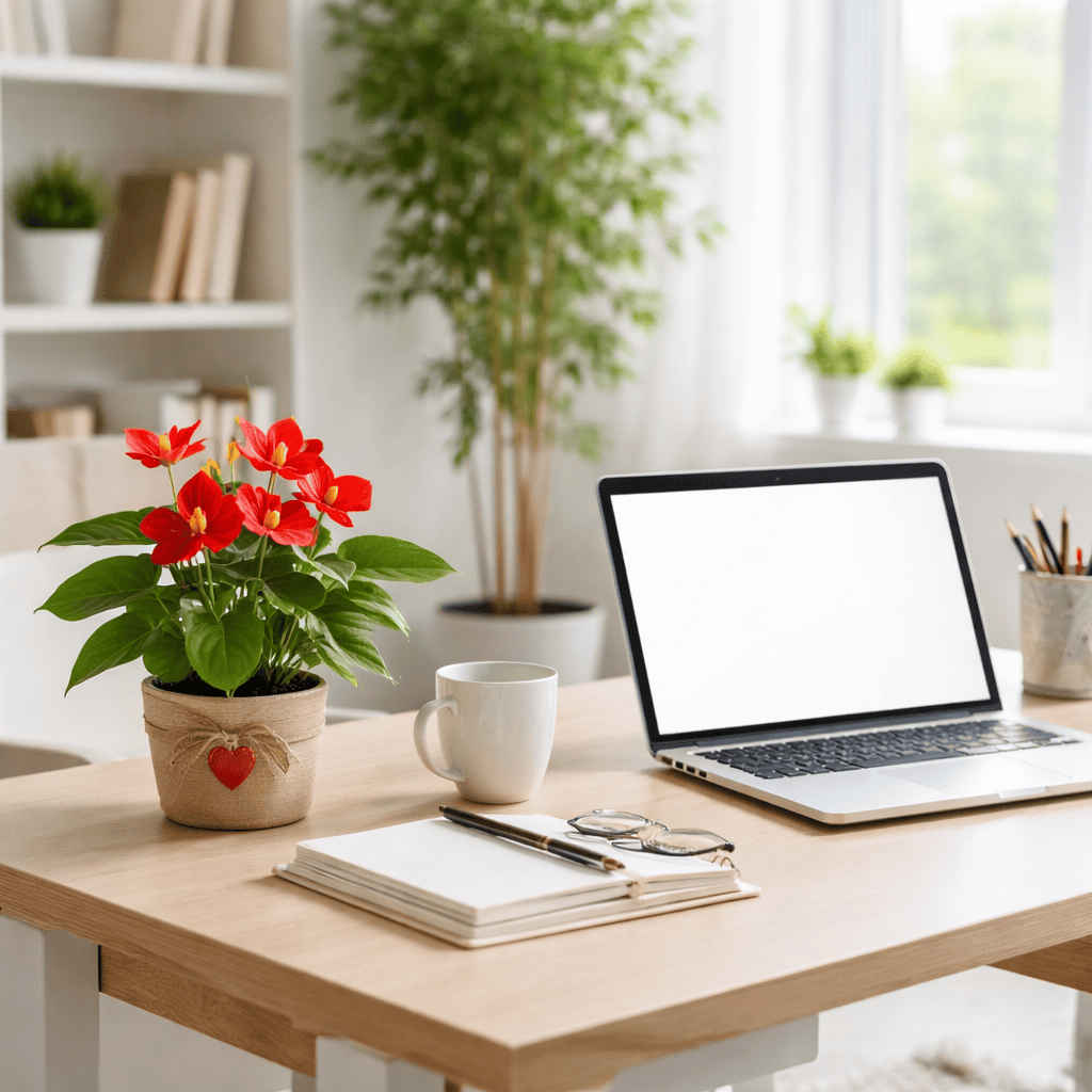 Phòng làm việc nên đặt cây hợp mệnh Thổ theo đúng hướng phong thủy