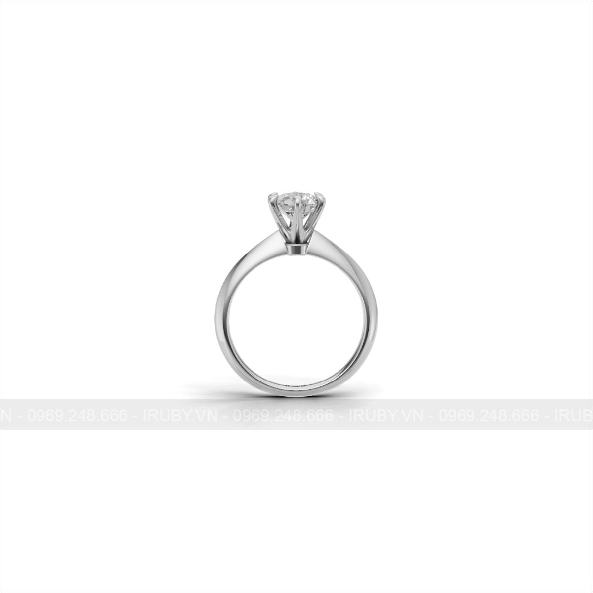 Nhẫn Nữ KC đính viên chủ 6ly3 sang trọng đầy lôi cuốn – IRNUKC 119