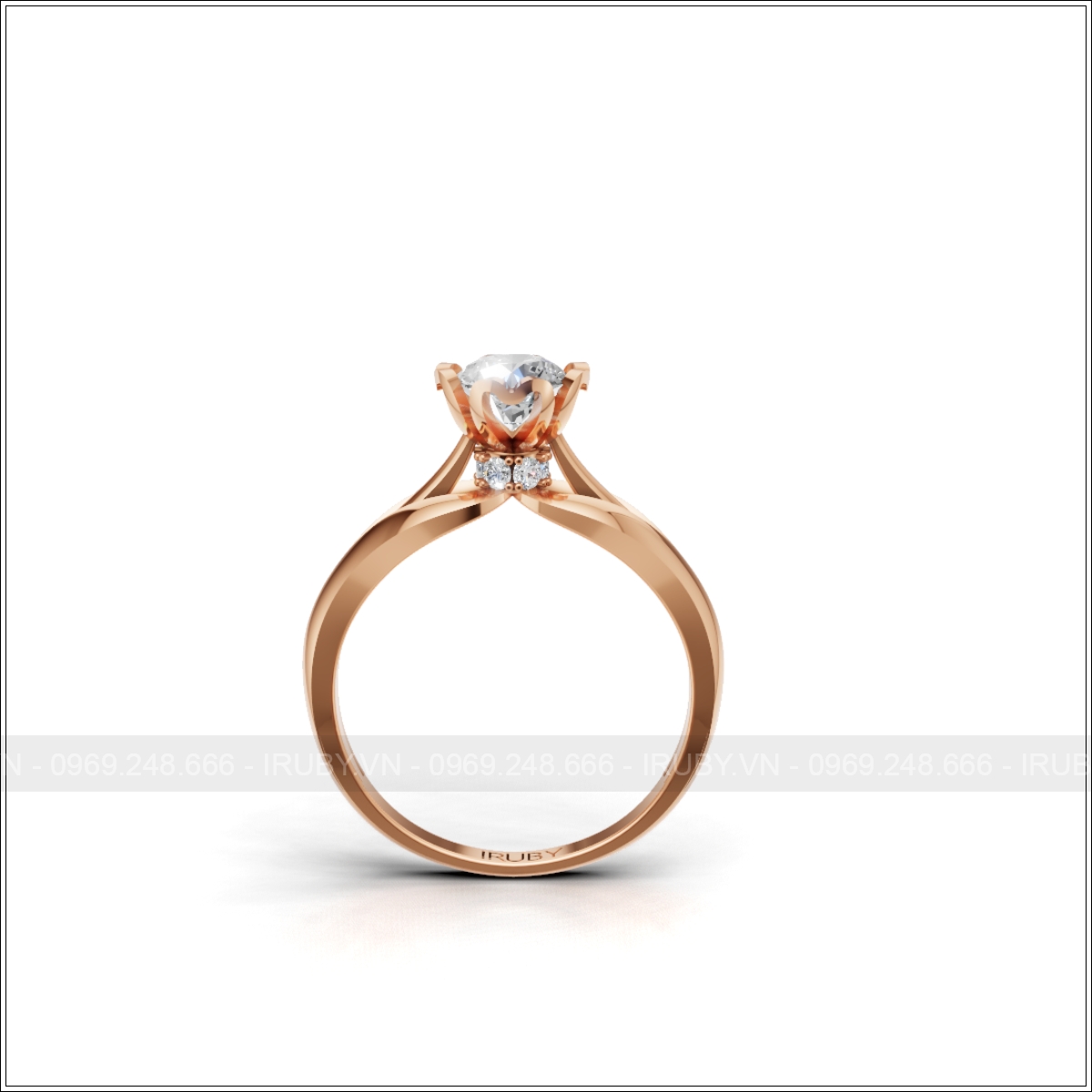 Nhẫn KC nữ thiết kế hiện đại cao cấp – IRNUKC 128