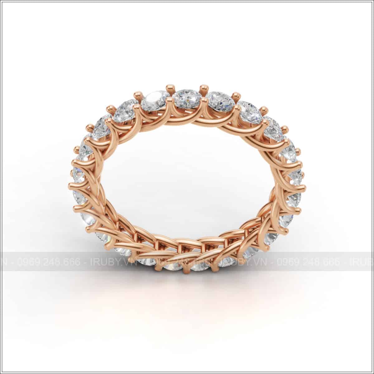 Nhẫn nữ Eternity KC cao cấp – IRNUKC 129