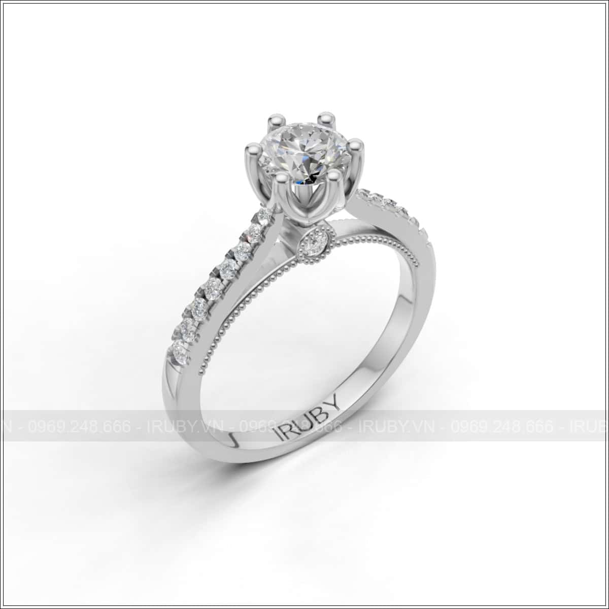 Nhẫn Nữ KC 5.4mm Sang Trọng & Thanh Lịch - IRNUKC087