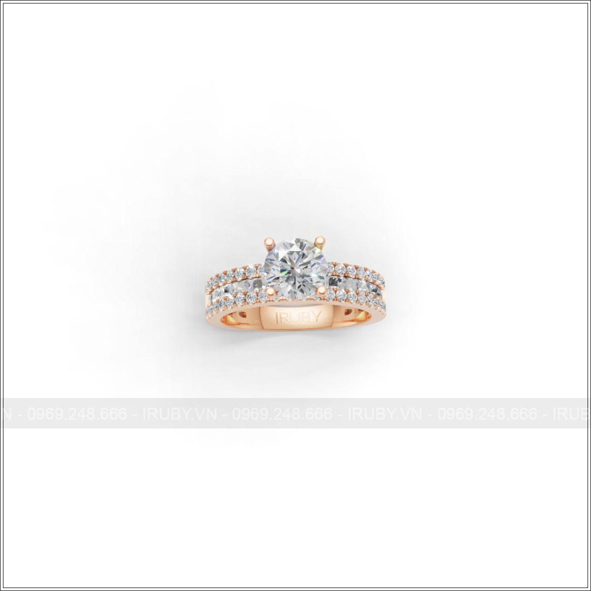 Nhẫn Nữ KC 6.3mm Thiết Kế Tinh xảo - IRNUKC 106 (2)