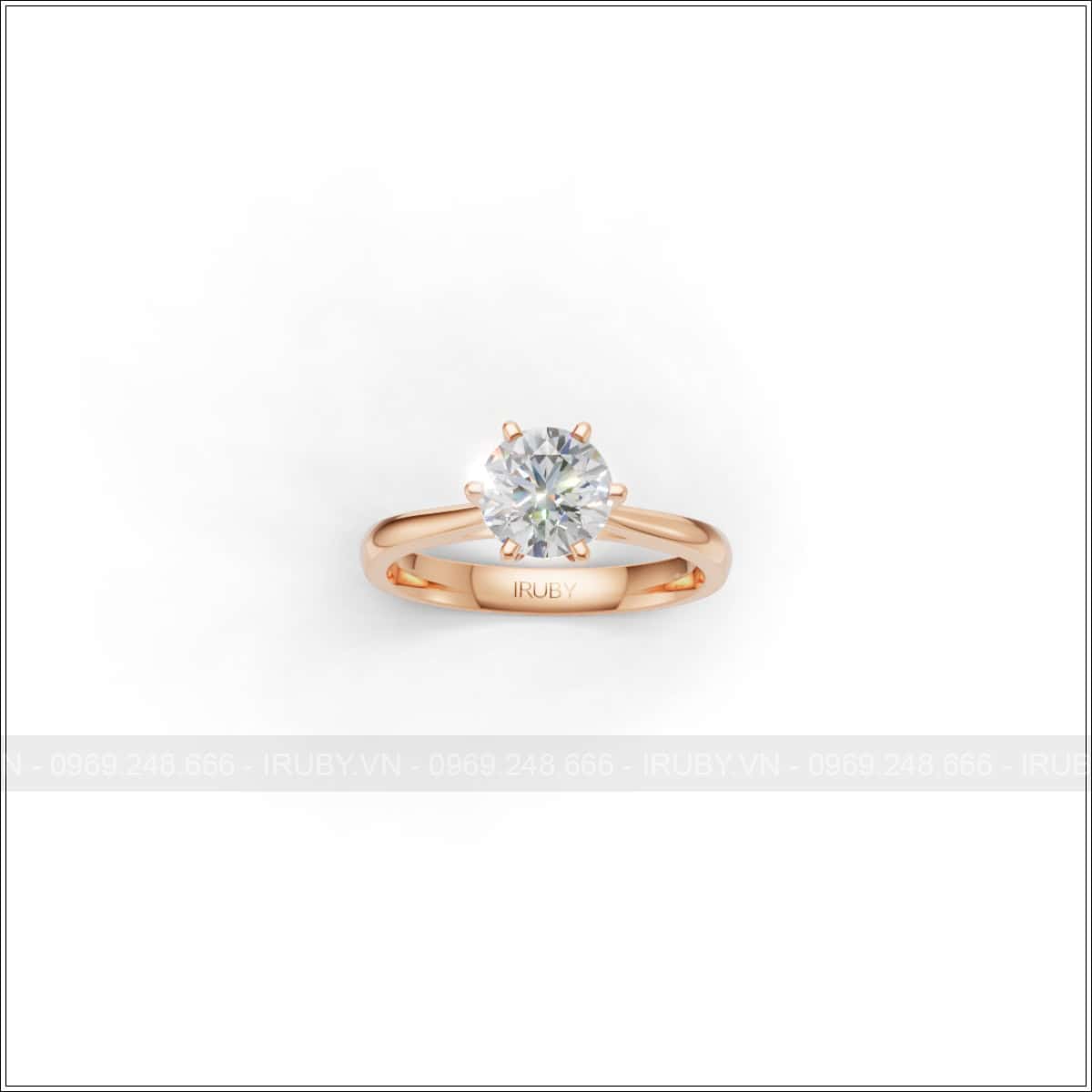 Nhẫn nữ KC 6.3mm thiết kế tối giản – IRNUKC086