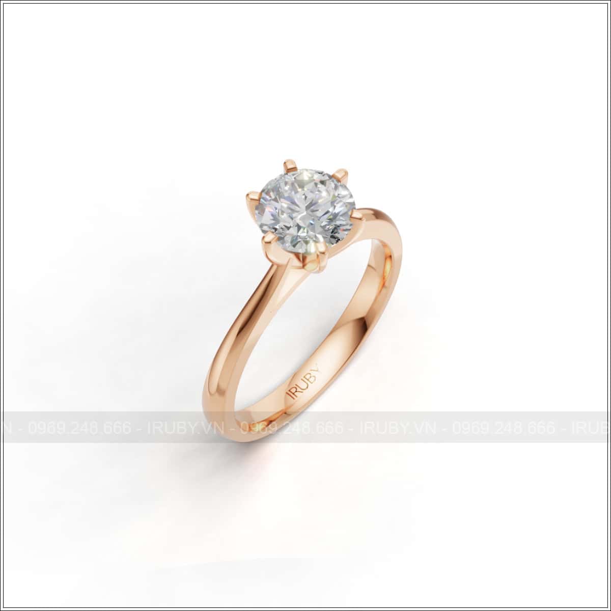 Nhẫn nữ KC 6.3mm thiết kế tối giản – IRNUKC086