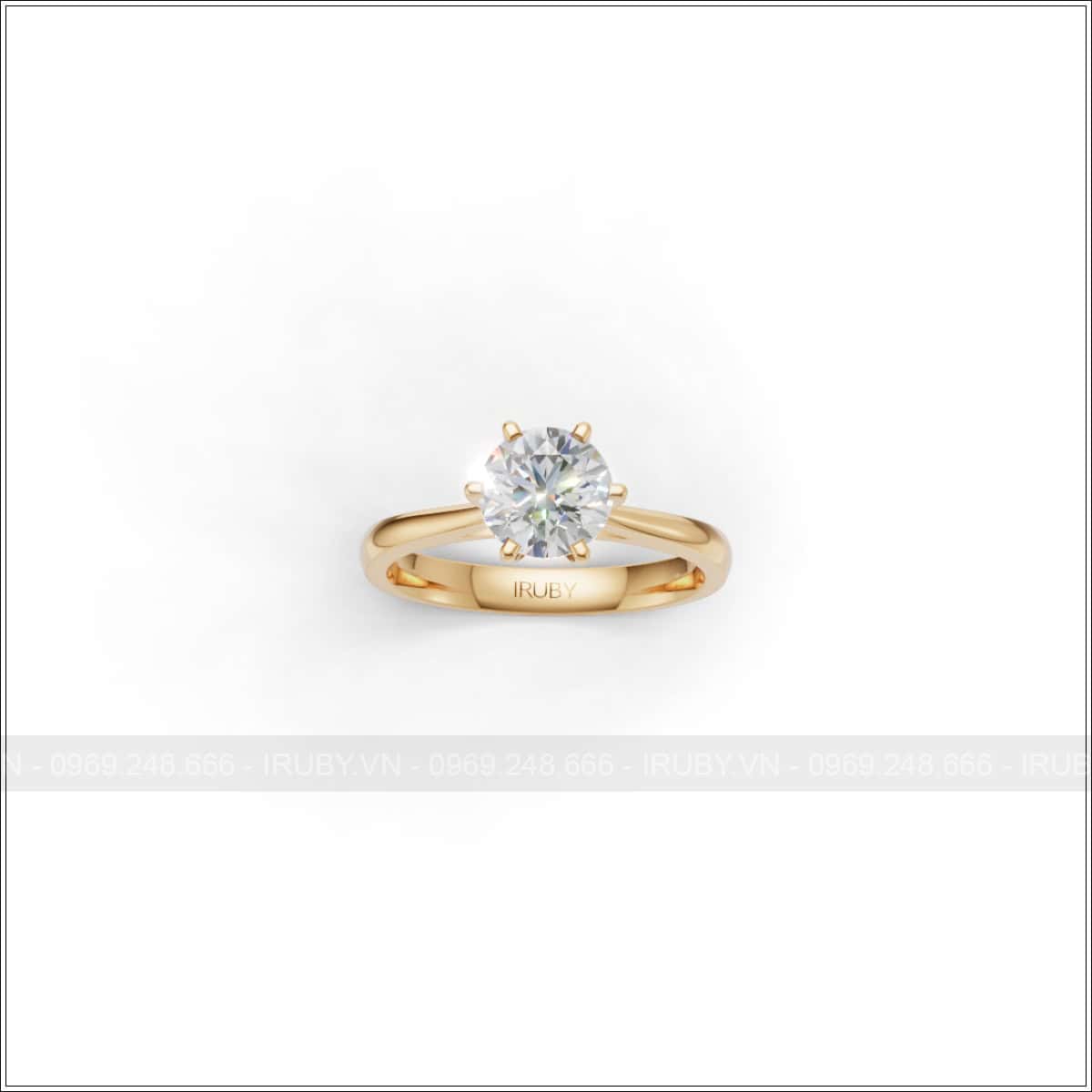 Nhẫn nữ KC 6.3mm thiết kế tối giản – IRNUKC086