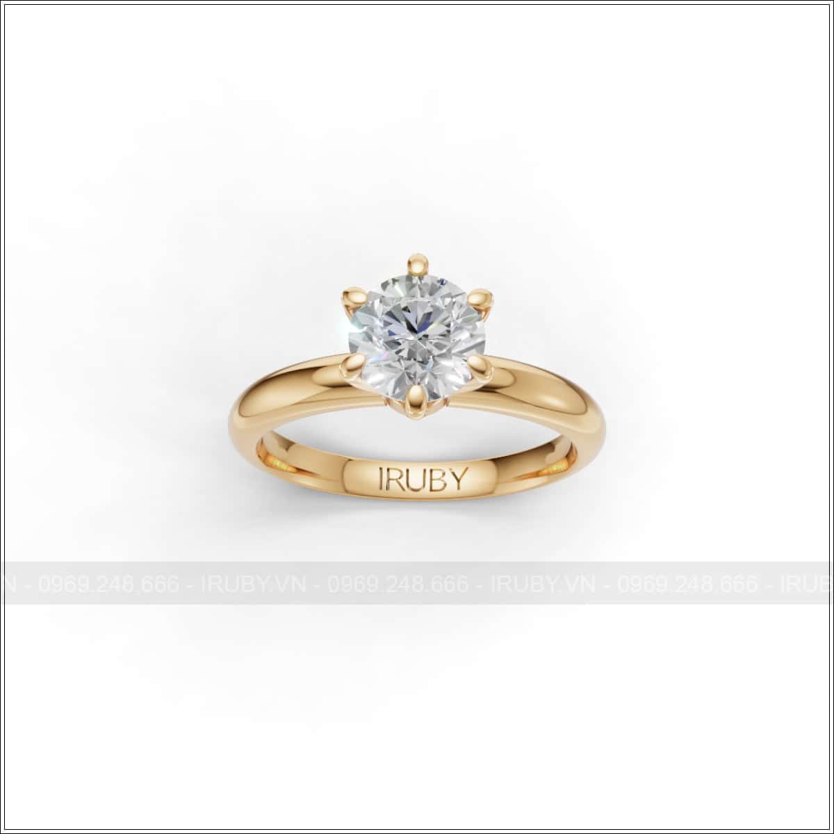 Nhẫn Nữ KC 6.3mm Thiết Kế Tối Giản Sang Trọng – IRNUKC088