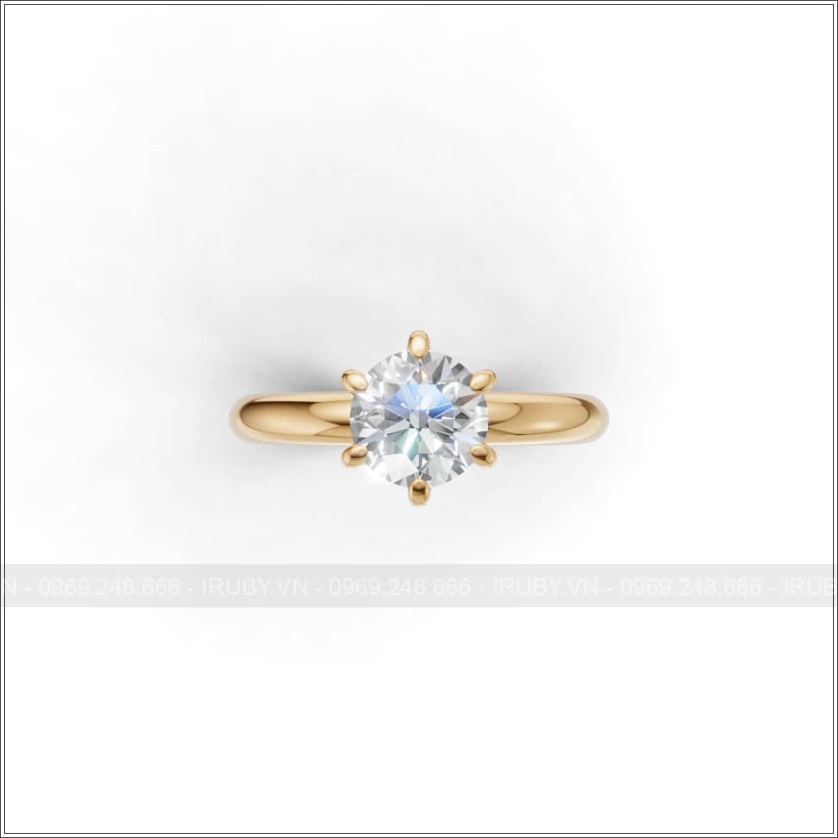 Nhẫn Nữ KC 6.3mm Thiết Kế Tối Giản Sang Trọng – IRNUKC088