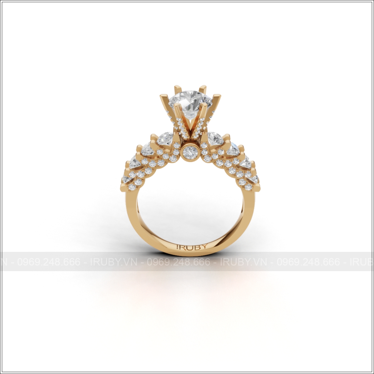 Nhẫn Nữ KC 6.8mm Thiết Kế Sang Trọng – IRNUKC095