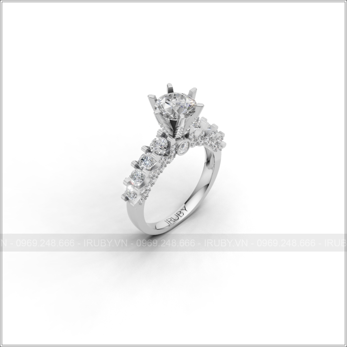 Nhẫn Nữ KC 6.8mm Thiết Kế Sang Trọng – IRNUKC095