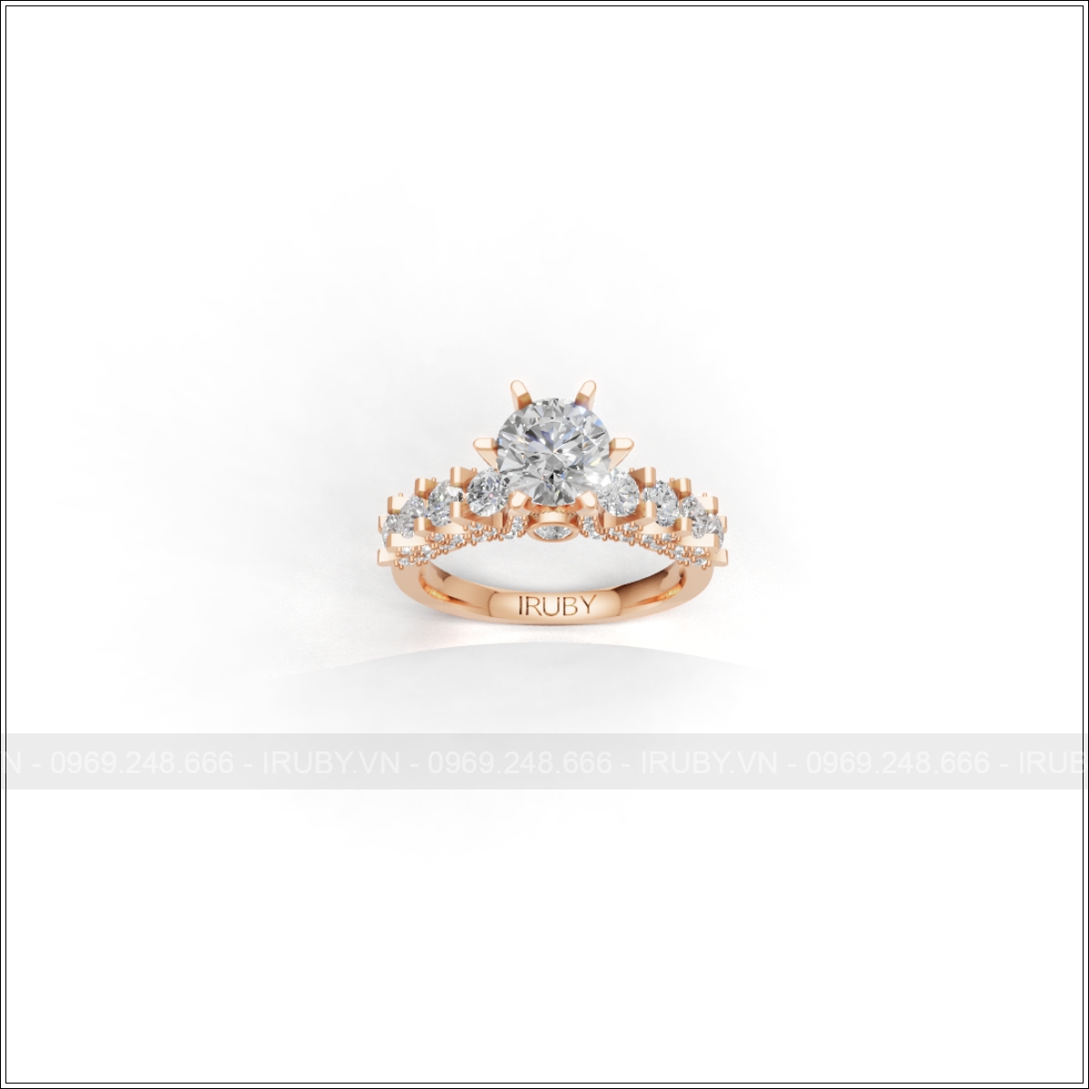 Nhẫn Nữ KC 6.8mm Thiết Kế Sang Trọng – IRNUKC095