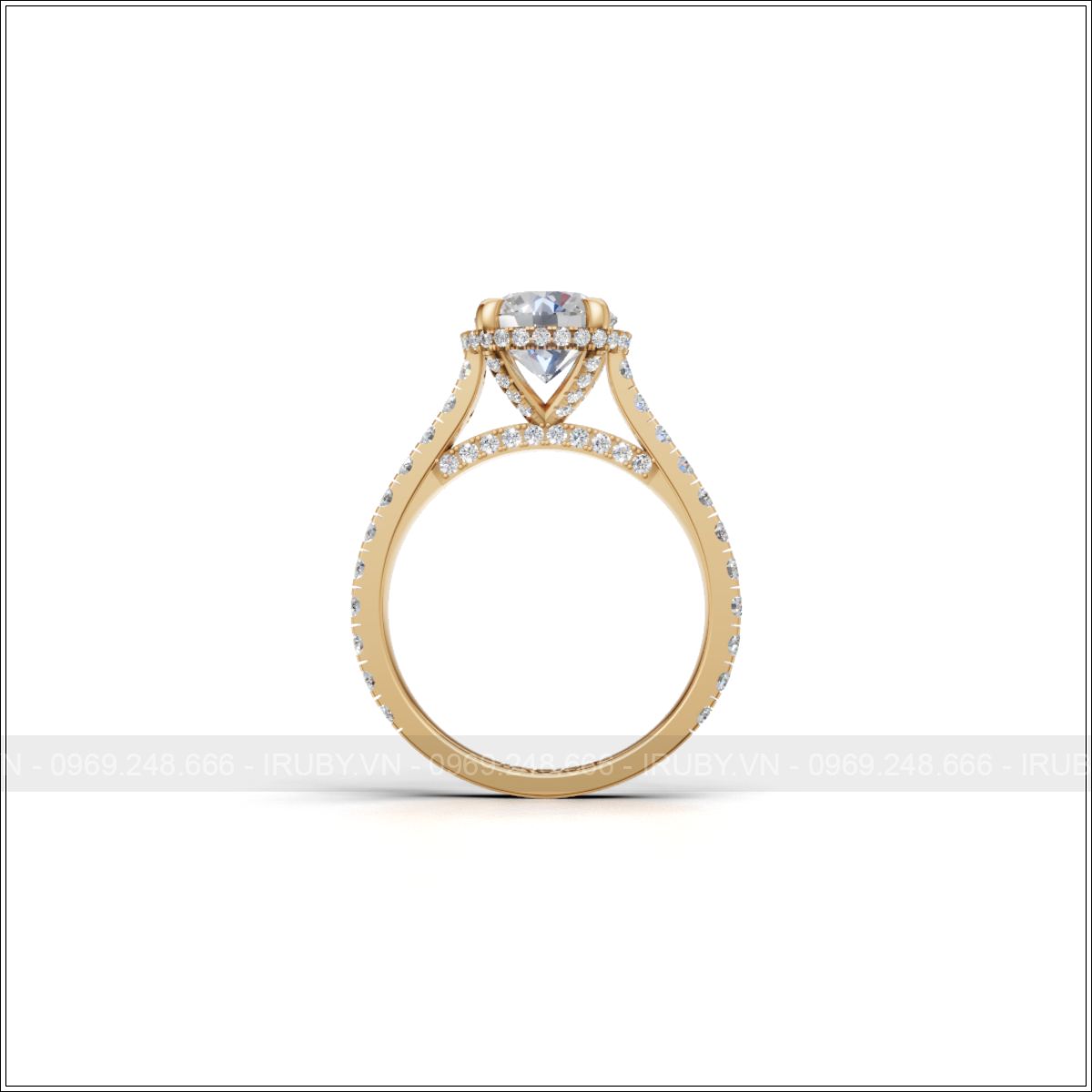 Nhẫn Nữ KC 7,2mm Thiết Kế Hiện Đại – IRNUKC104