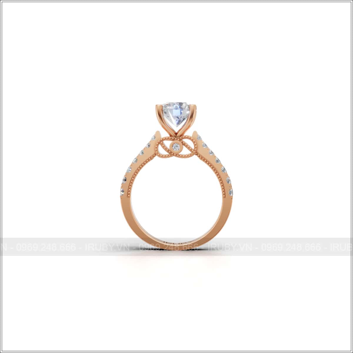 Nhẫn nữ KC Best-Seller đá chủ 6.8mm – IRNUKC089