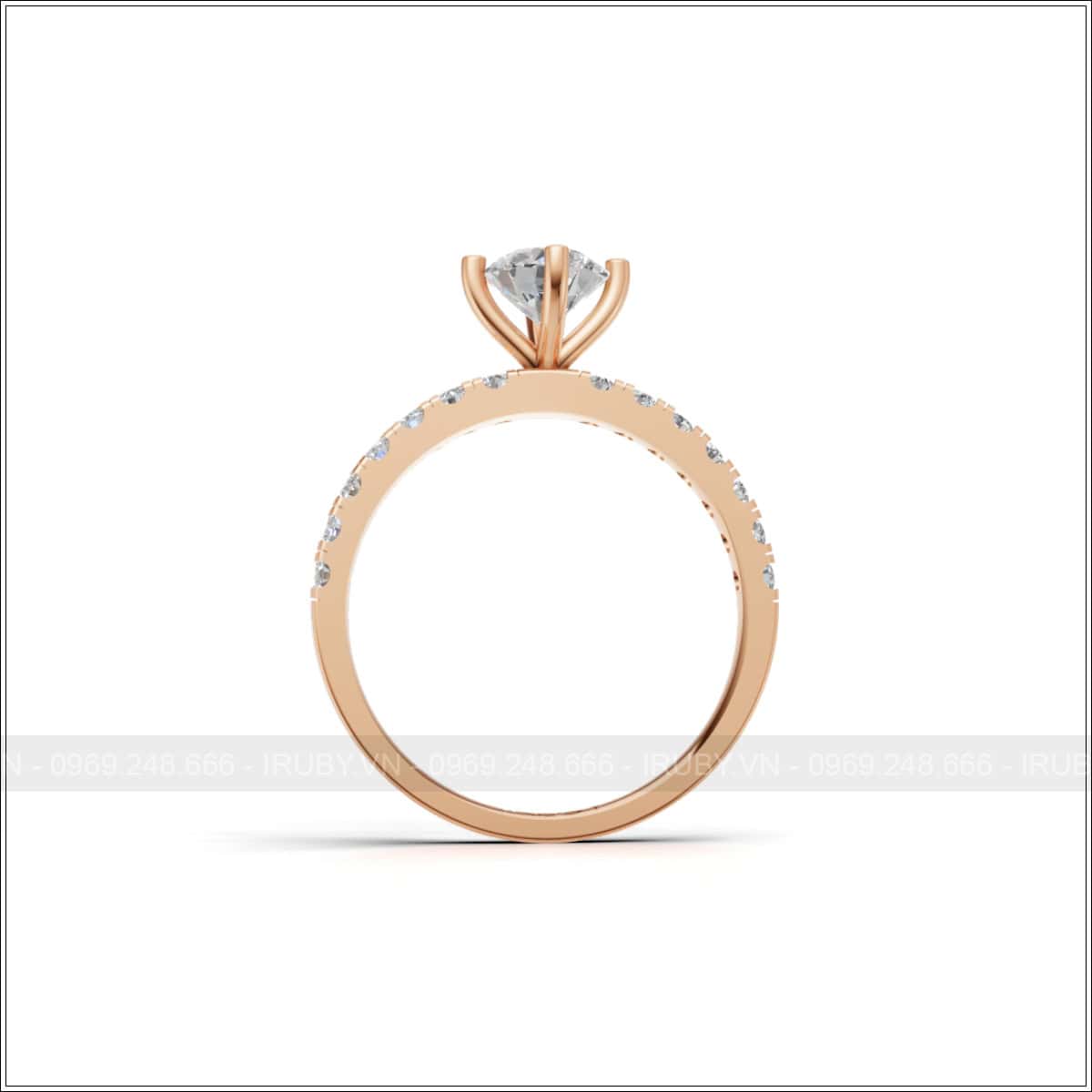 Nhẫn nữ KC đai tấm thanh lịch – IRNUKC 140