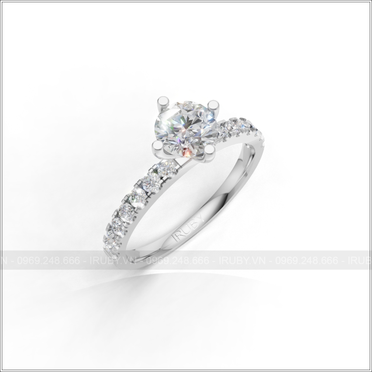 Nhẫn Nữ KC Đai Tấm - IRNUKC 140