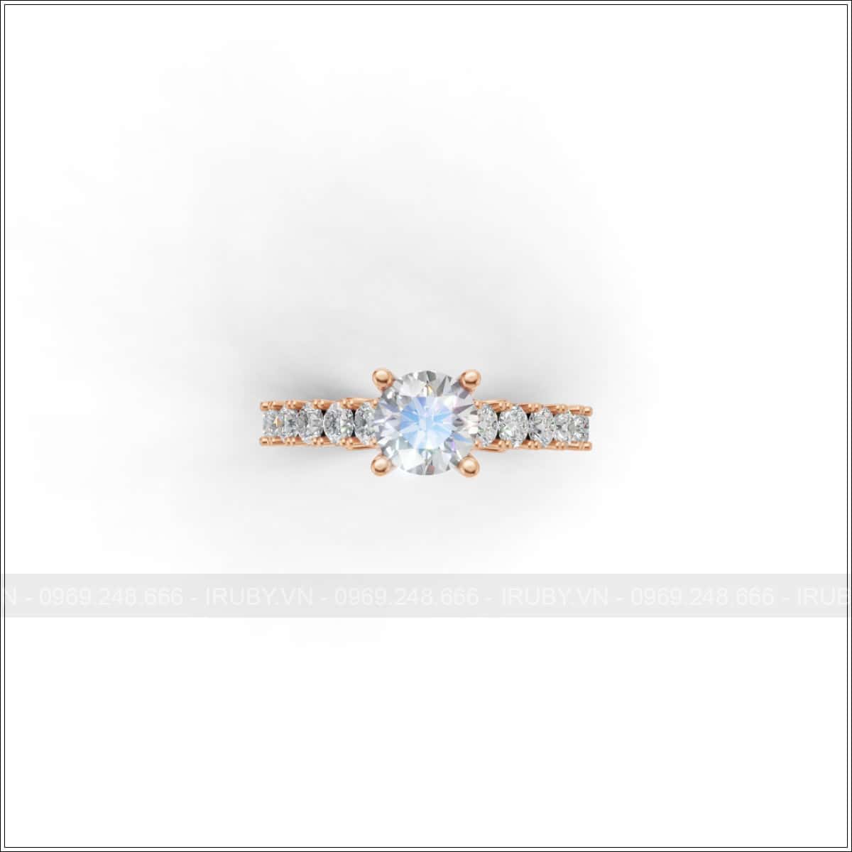 Nhẫn nữ KC họa tiết Milgrain tinh Xảo – IRNUKC 146