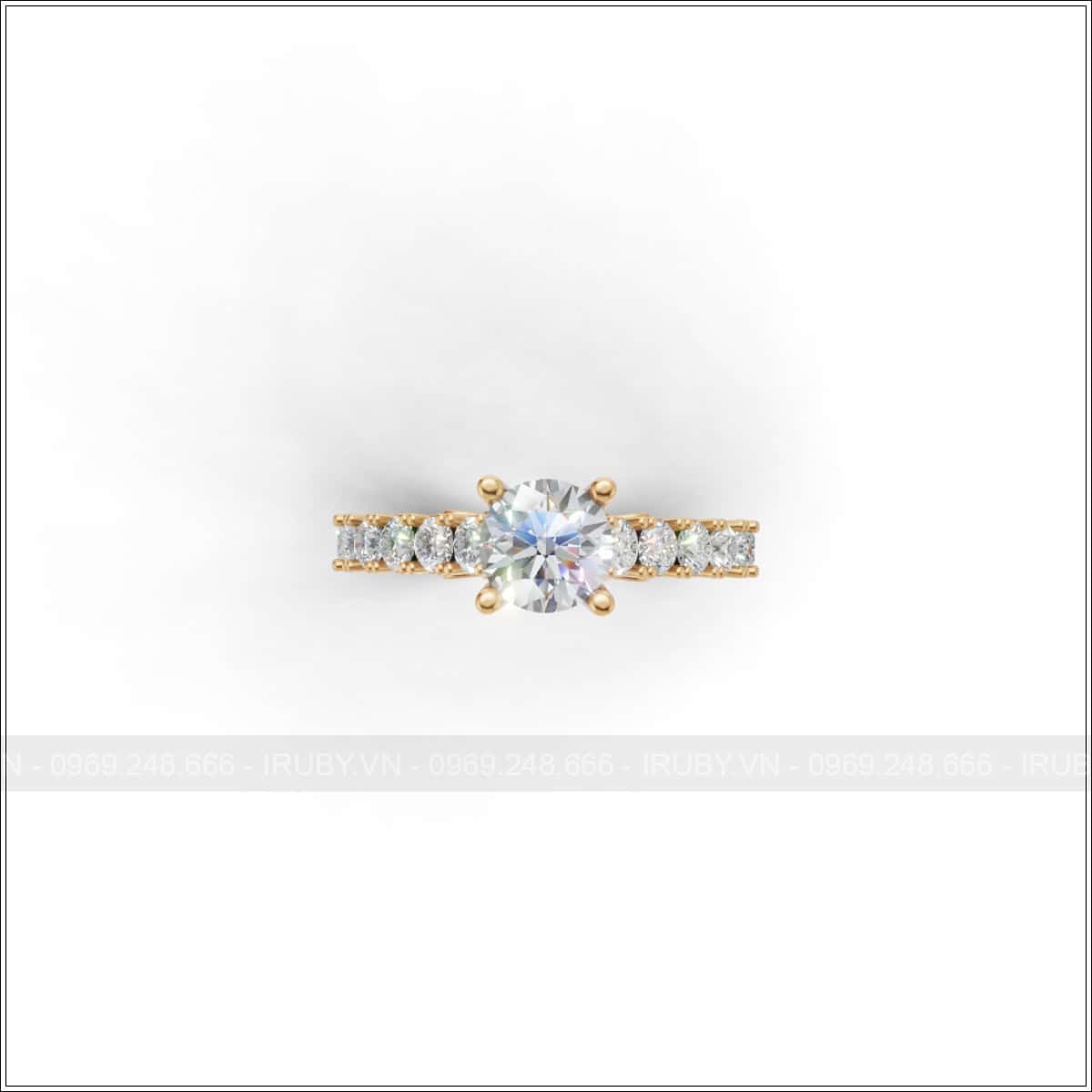 Nhẫn nữ KC họa tiết Milgrain tinh Xảo – IRNUKC 146