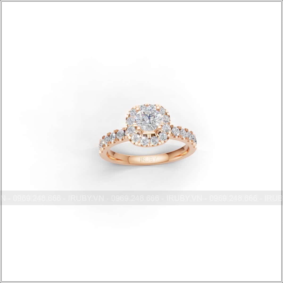 Nhẫn Nữ KC Viên Chủ Round 4.5ly Signature Collection – IRNUKC090