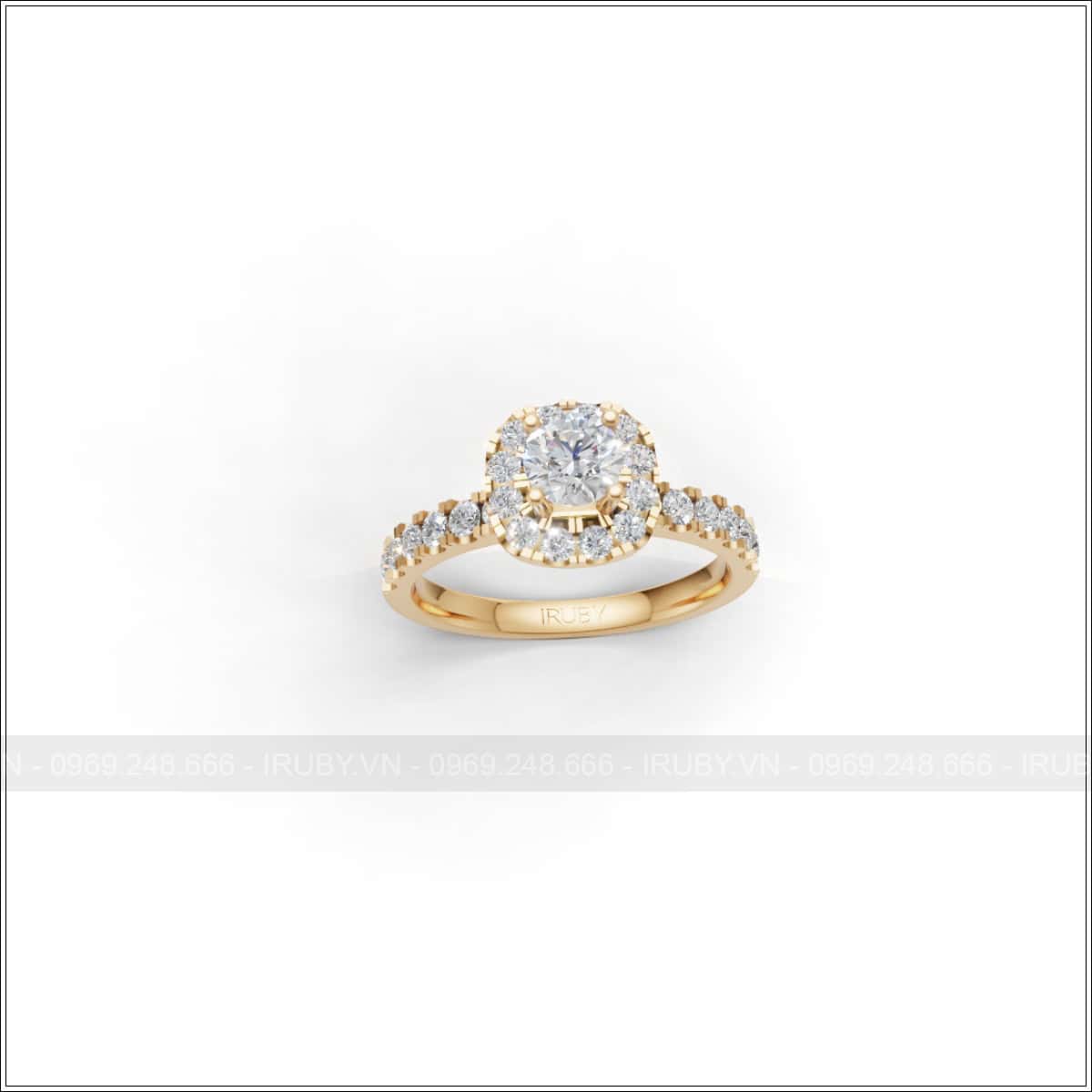 Nhẫn Nữ KC Viên Chủ Round 4.5ly Signature Collection – IRNUKC090