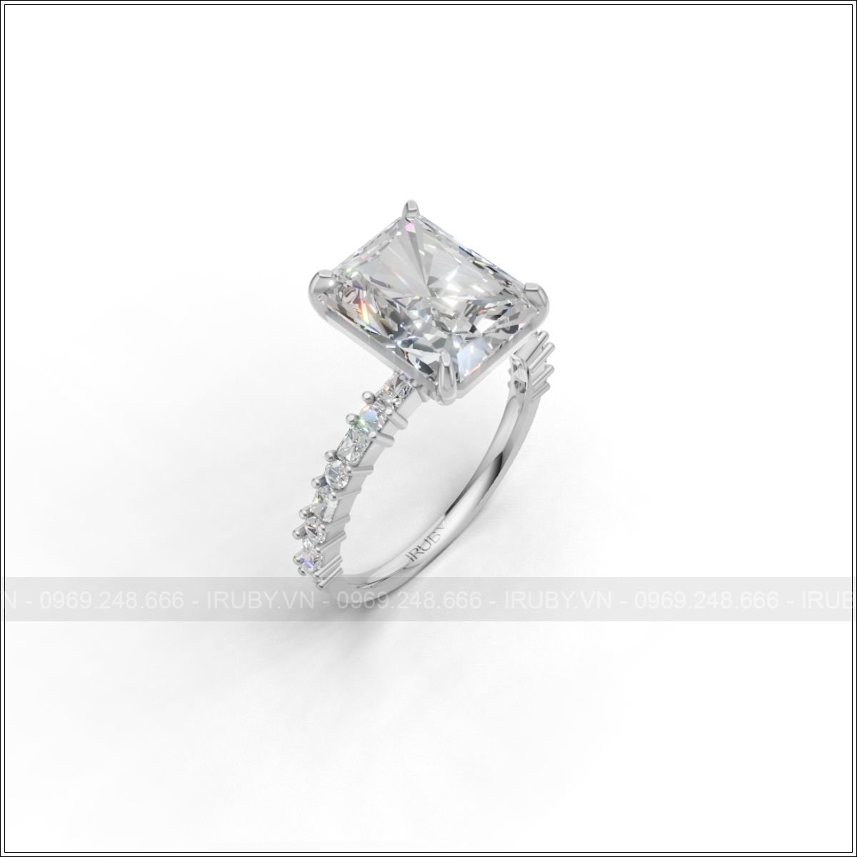 Nhẫn nữ KC Radiant 4,4ct sang trọng quý phái phong cách hiện đại – IRNUKC 107