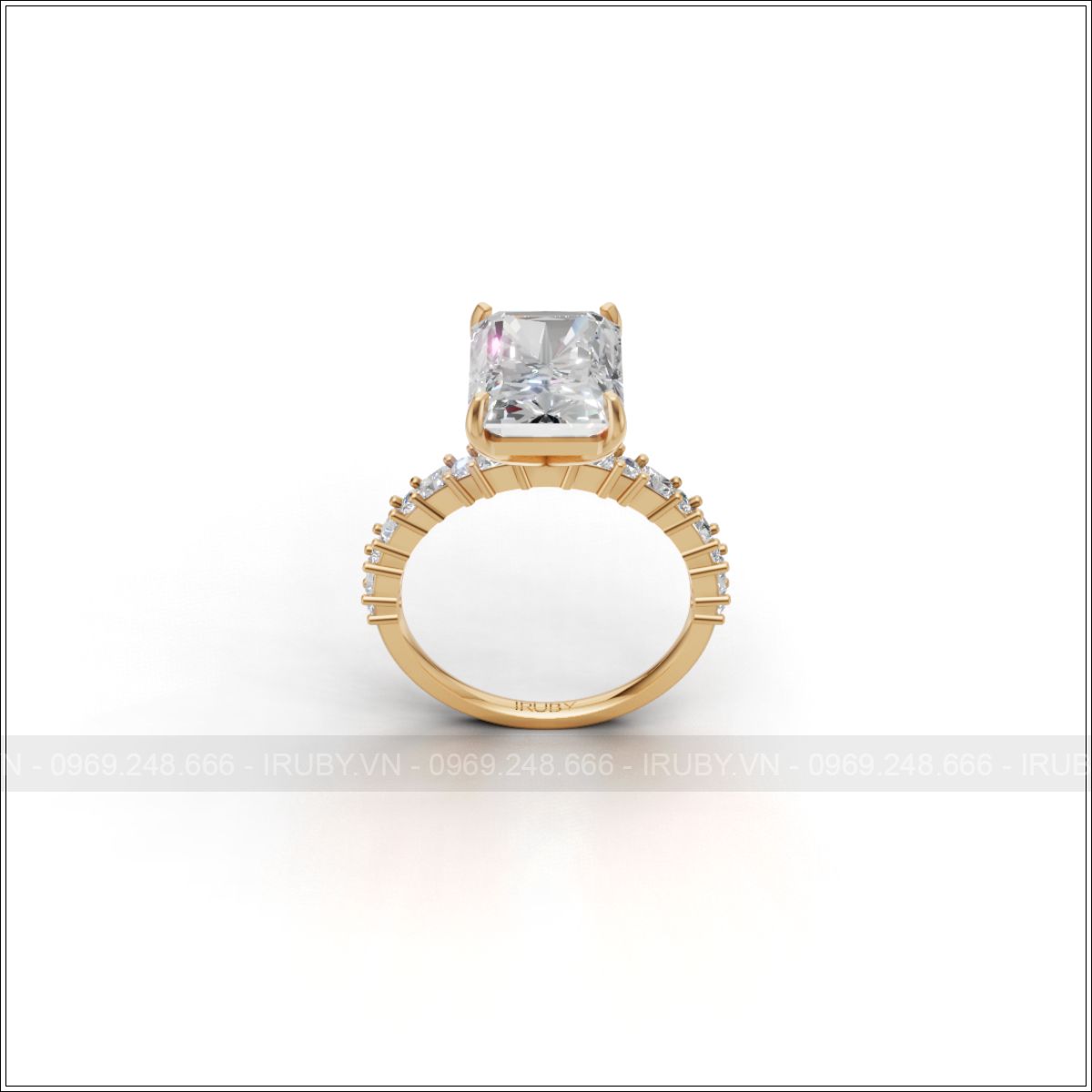 Nhẫn nữ KC Radiant 4,4ct sang trọng quý phái phong cách hiện đại – IRNUKC 107