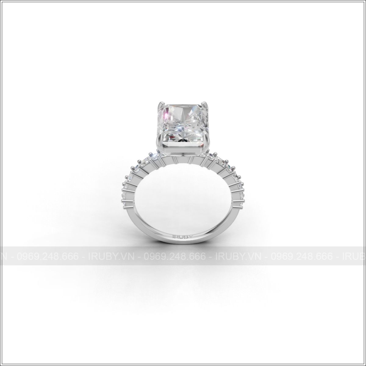 Nhẫn nữ KC Radiant 4,4ct sang trọng quý phái phong cách hiện đại – IRNUKC 107