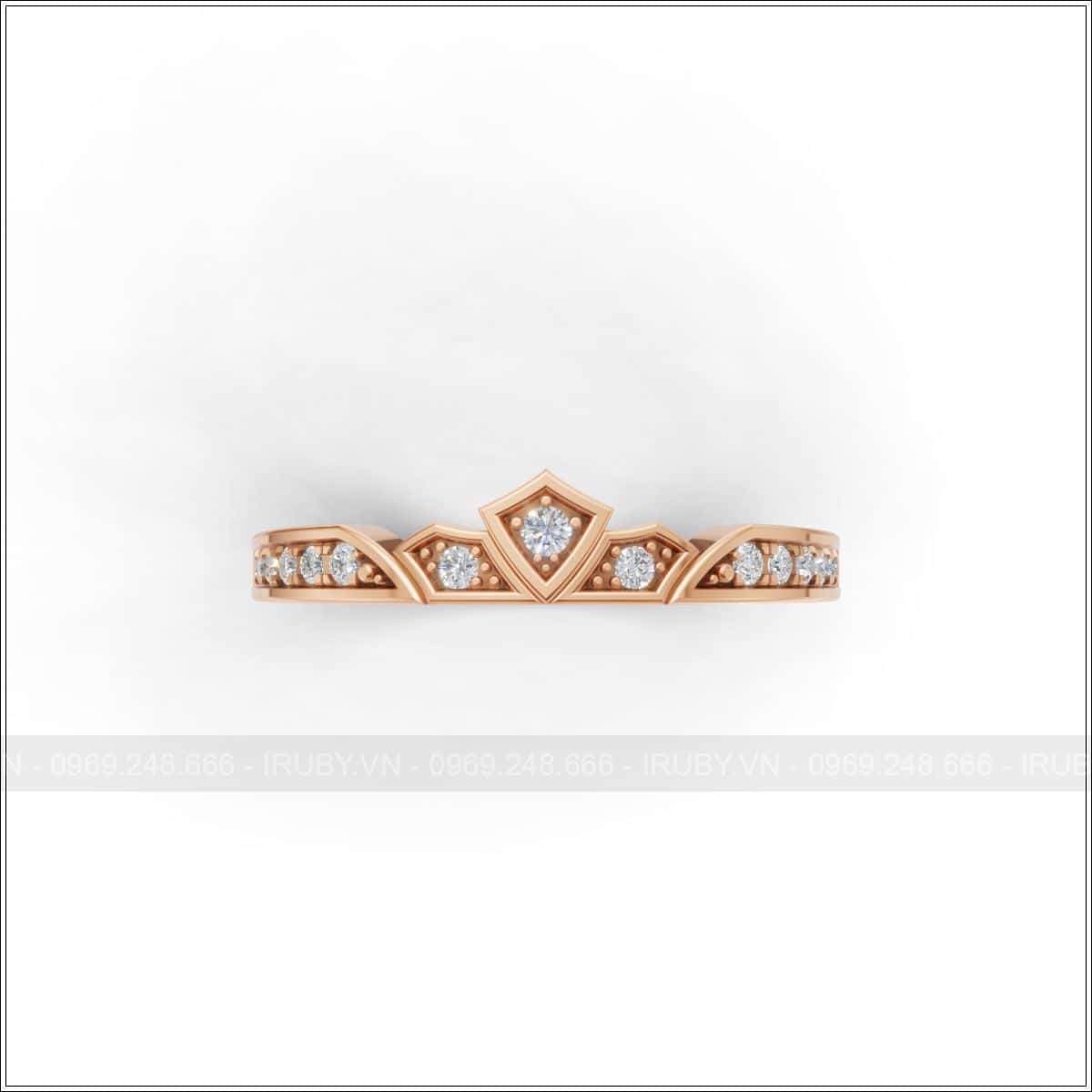 Tuyệt tác nhẫn cưới kim cương Victory – IRNC044