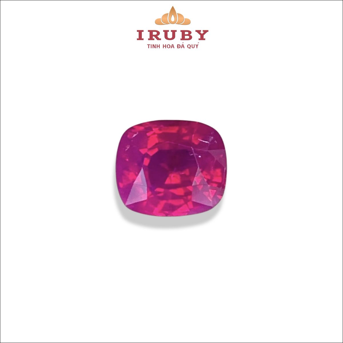 Đá Ruby facet đỏ hồng tự nhiên 100% 2,19ct – IRNA200 262165219