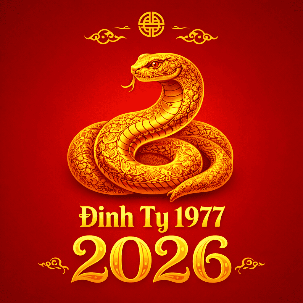 Định Tỵ 19977 năm 2026 có một số khó khăn nhất định nhưng không quá nặng nề