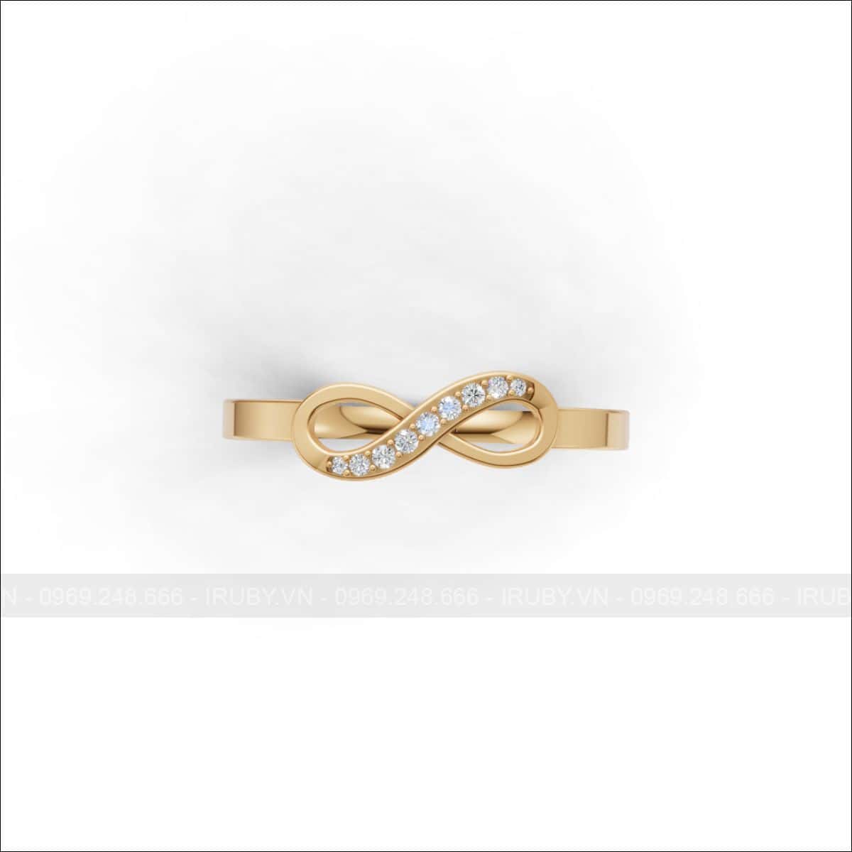 Nhẫn cưới kim cương Infinity Grace – IRNC060