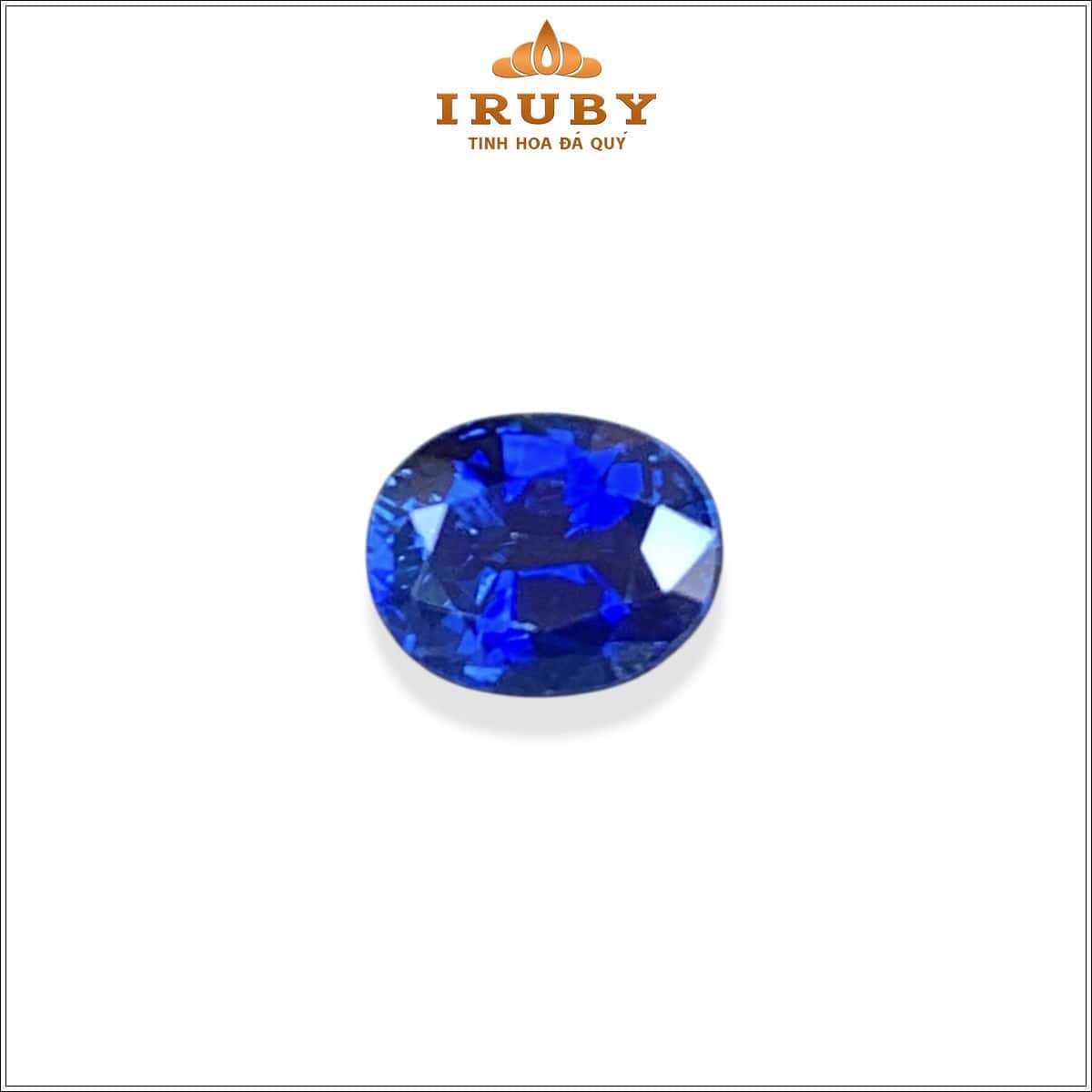 Đá Sapphire xanh lam tự nhiên 100% 1,05ct – IRBS24 26310105