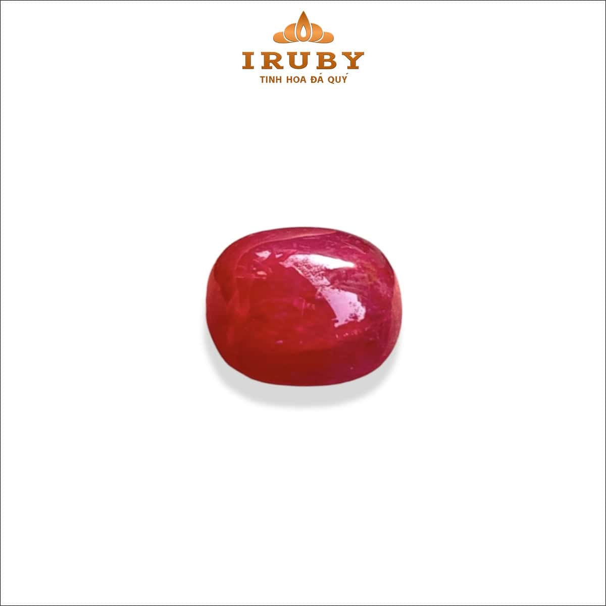 Đá Ruby cabochon đỏ huyết Lục Yên 8,48ct – IRRC63 26335848
