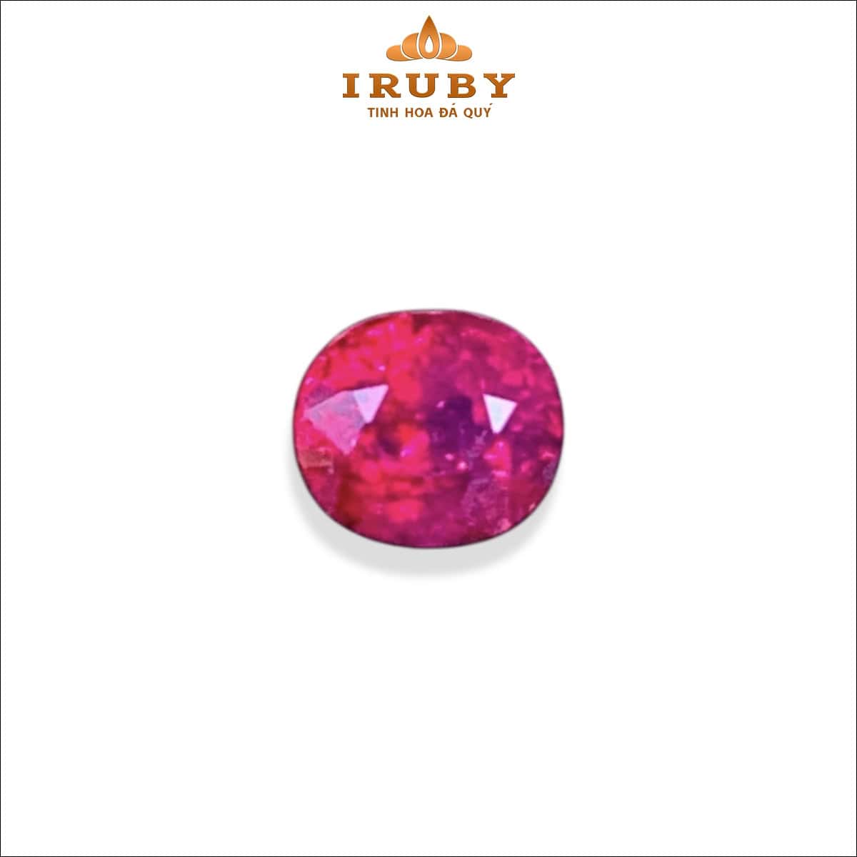 Đá Ruby facet đỏ huyết 0,48ct – Luc Yen Ruby – IRRF12 2635048