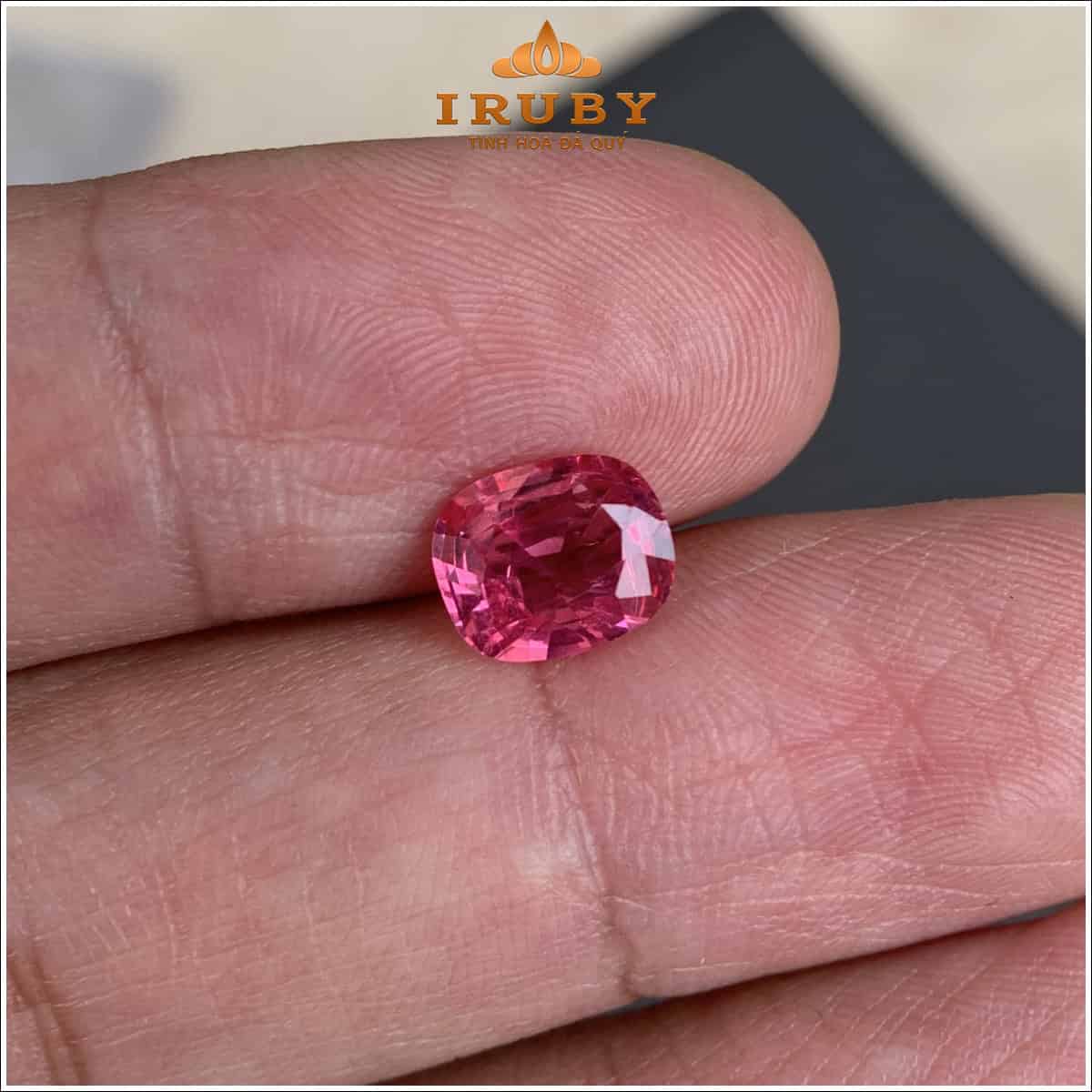Viên Spinel hồng Lục Yên 2,31ct - hot pink Spinel - IRSI33 26360231 ảnh 3
