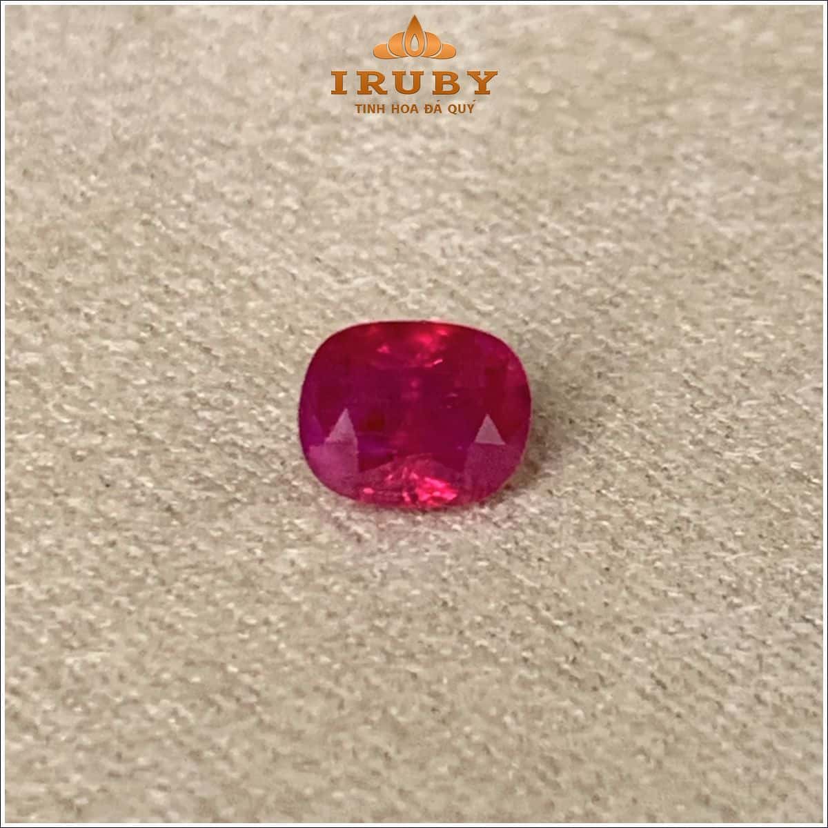 Đá Ruby facet đỏ huyết 1,52ct tự nhiên 100% - IRRF68 26430152 ảnh 6