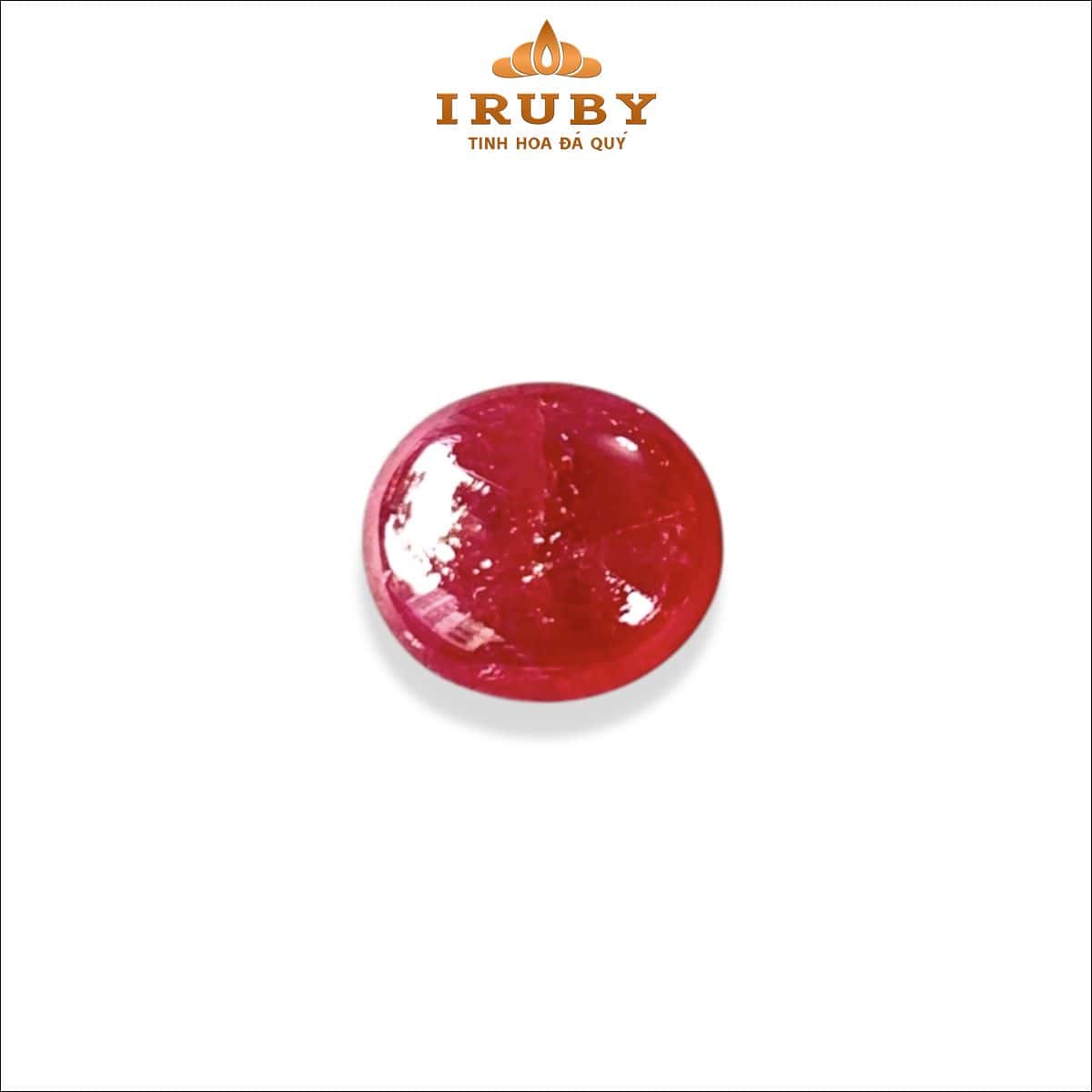 Đá Ruby cabochon tự nhiên 100% 5,00ct – IRRC26 2646500